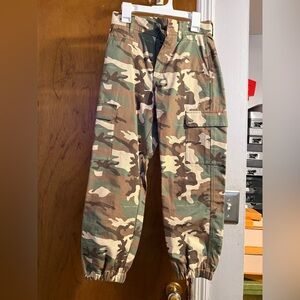 Off-White Kids Camouflage Cargo Pants